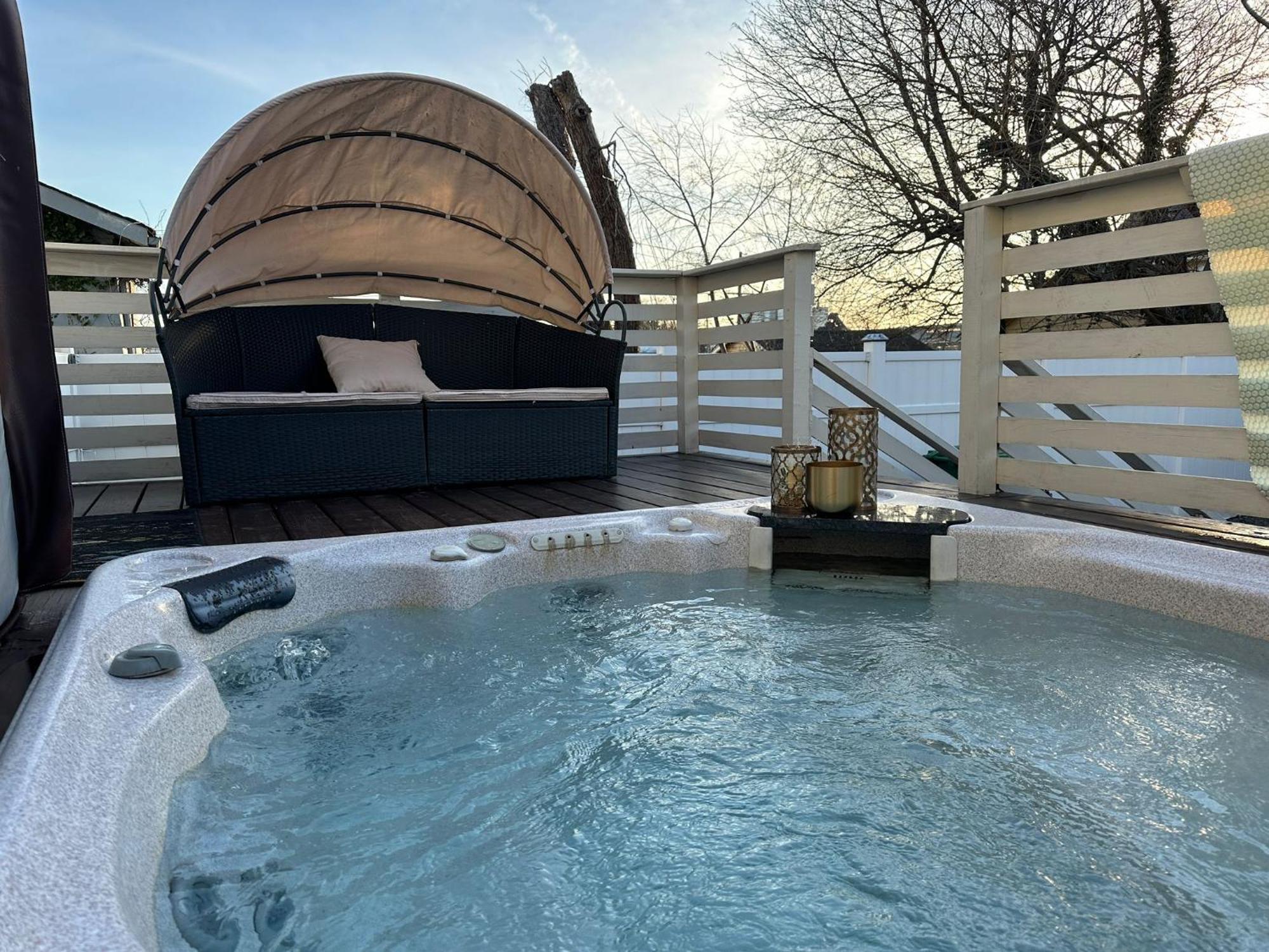 Best Ewr Airport Apt-Hot Tub-Free Parking Hillside Kültér fotó